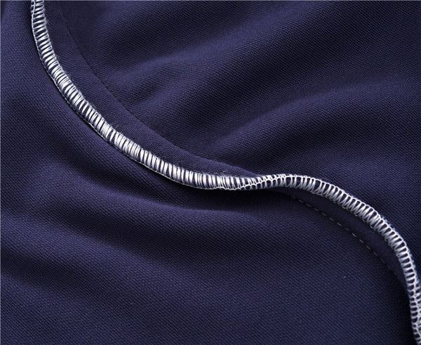 Navy Blue Plush Couch Cover Sofa Slipcover - shopcouchcovers.com