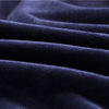 Navy Blue Plush Couch Cover Sofa Slipcover - shopcouchcovers.com