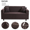 Chocolate Diamond Stitch Velvet Couch Cover - shopcouchcovers.com