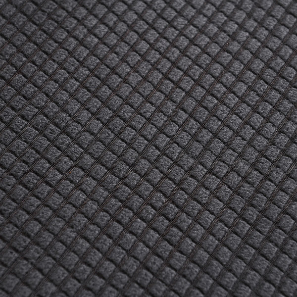 Grey Diamond Stitch Thick Velvet Couch Cover - shopcouchcovers.com