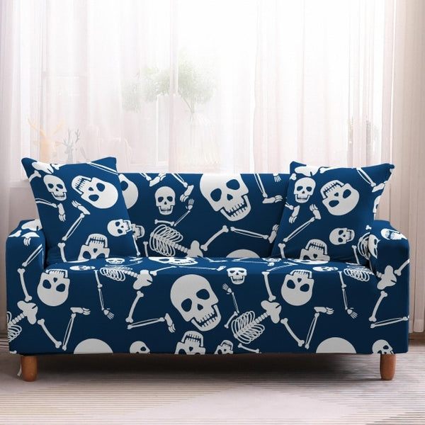 Skull Design Couch Covers - shopcouchcovers.com