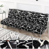 Brick Black Futon Couch Cover - shopcouchcovers.com