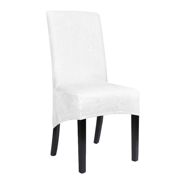 Velvet XL Spandex Dining Chair Slipcover - shopcouchcovers.com