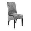 Velvet XL Spandex Dining Chair Slipcover - shopcouchcovers.com