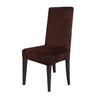 Velvet Dining Chair Cover Slipcover - shopcouchcovers.com