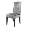 Velvet Dining Chair Cover Slipcover - shopcouchcovers.com