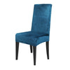 Velvet Dining Chair Cover Slipcover - shopcouchcovers.com