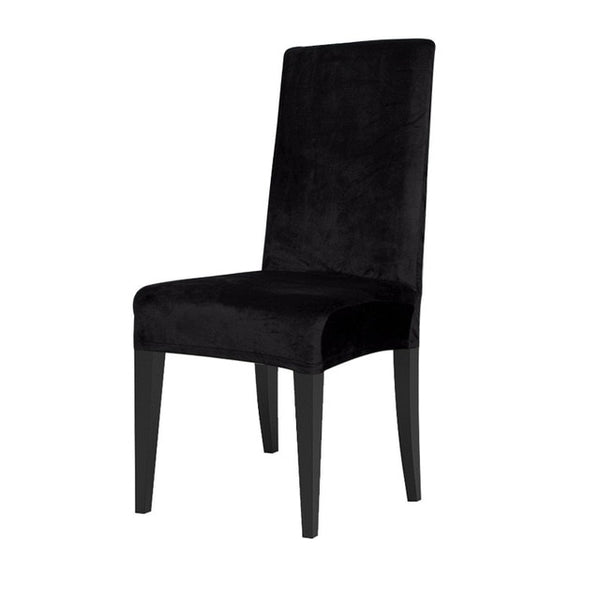 Velvet Dining Chair Cover Slipcover - shopcouchcovers.com