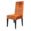 Velvet Dining Chair Cover Slipcover - shopcouchcovers.com