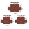 Wine Red Quilted Waterproof Furniture Cover - shopcouchcovers.com