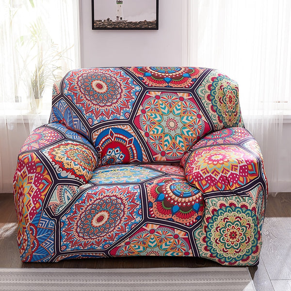 Allegra Boho Style Couch Cover - shopcouchcovers.com