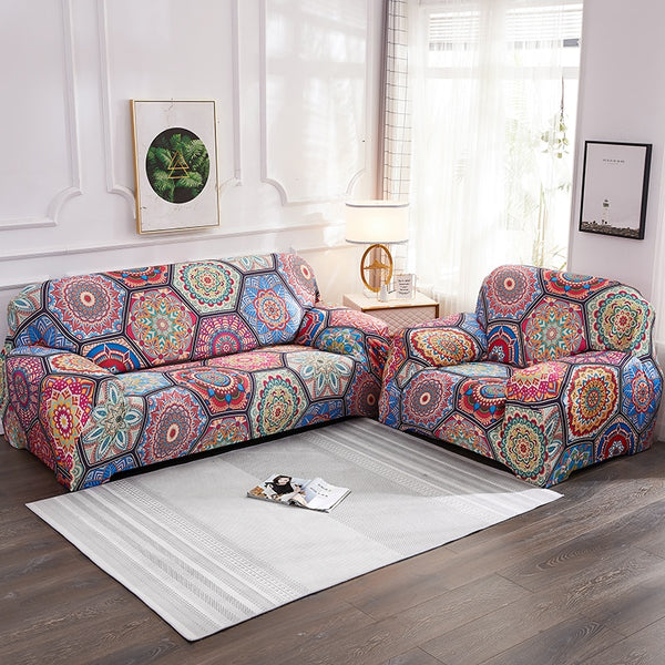 Allegra Boho Style Couch Cover - shopcouchcovers.com
