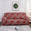 Calypso Red Boho Style Couch Cover - shopcouchcovers.com