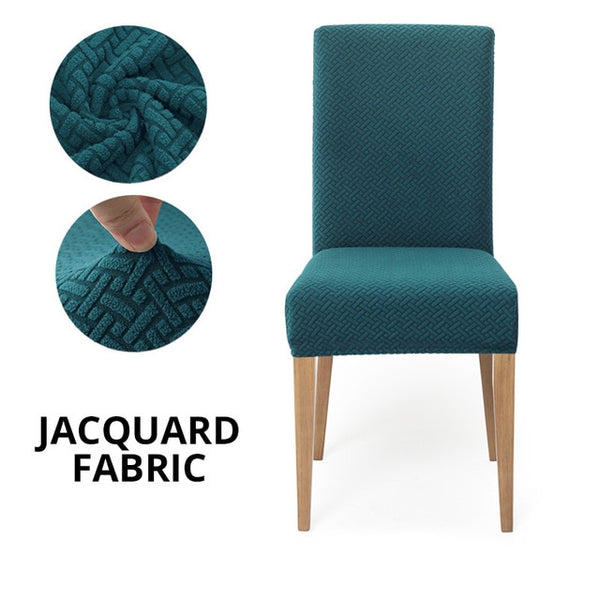 Jacquard Dining Chair Covers - shopcouchcovers.com