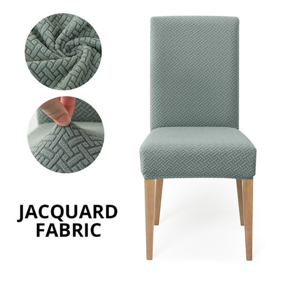 Jacquard Dining Chair Covers - shopcouchcovers.com