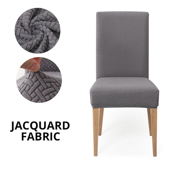 Jacquard Dining Chair Covers - shopcouchcovers.com