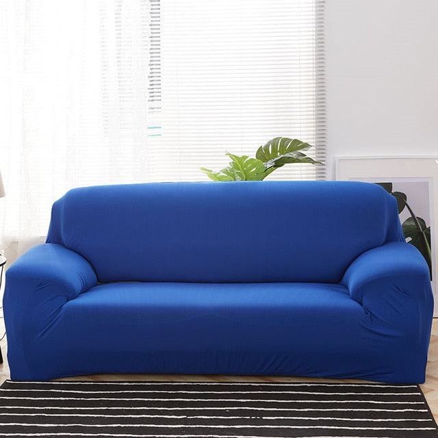 Blue Sofa Couch Cover Slipcover