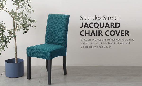 Jacquard Dining Chair Covers - shopcouchcovers.com