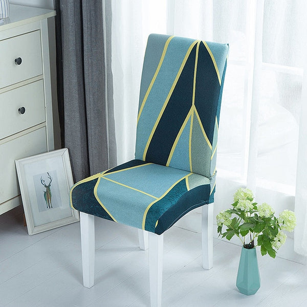 Geometric Dining Chair Slipcovers - shopcouchcovers.com
