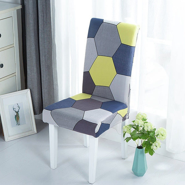 Geometric Dining Chair Slipcovers - shopcouchcovers.com