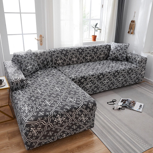 Amsterdam Sectional L-Shaped Couch Cover Slipcover
