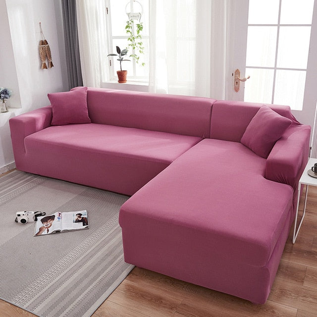 Rose Sectional L-Shaped Couch Cover - shopcouchcovers.com