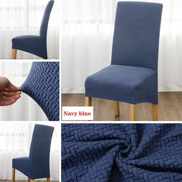 Jacquard XL Dining Chair Cover - shopcouchcovers.com