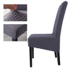 Jacquard XL Dining Chair Cover - shopcouchcovers.com
