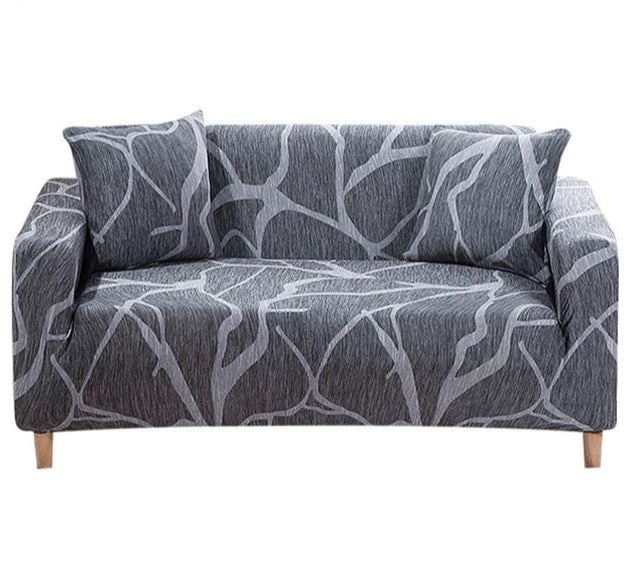 Forest Grey Couch Cover Slipcover