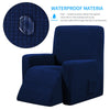 Royal Blue Recliner Chair Cover - shopcouchcovers.com