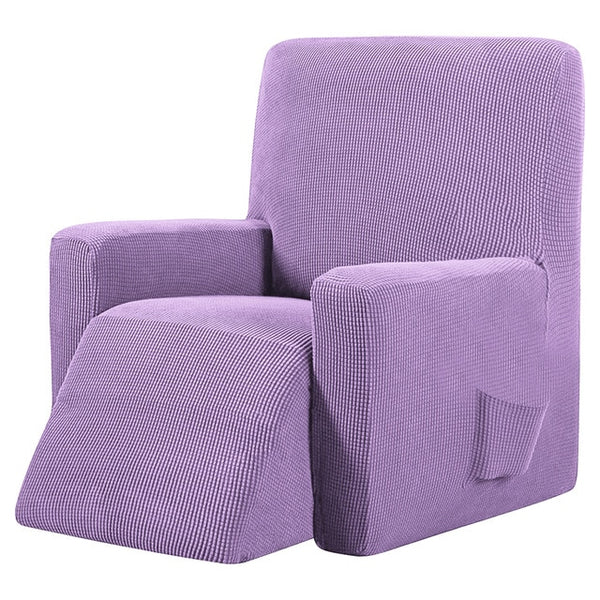 Wine Red Recliner Chair Cover - shopcouchcovers.com