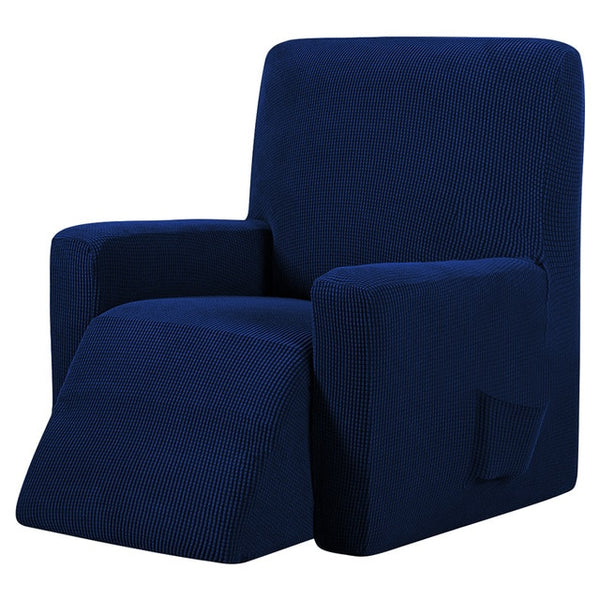 Royal Blue Recliner Chair Cover - shopcouchcovers.com