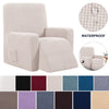 Wine Red Recliner Chair Cover - shopcouchcovers.com