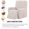Wine Red Recliner Chair Cover - shopcouchcovers.com