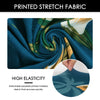 Bonica Blume Wingback Chair Cover Slipcover - shopcouchcovers.com