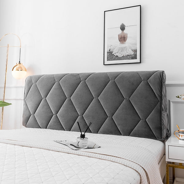 Luxury Velvet Bedhead Headboard Covers - shopcouchcovers.com