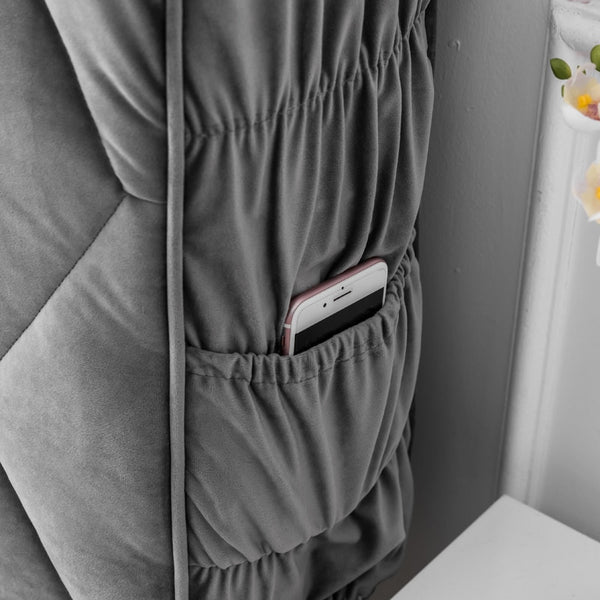 Luxury Velvet Bedhead Headboard Covers - shopcouchcovers.com