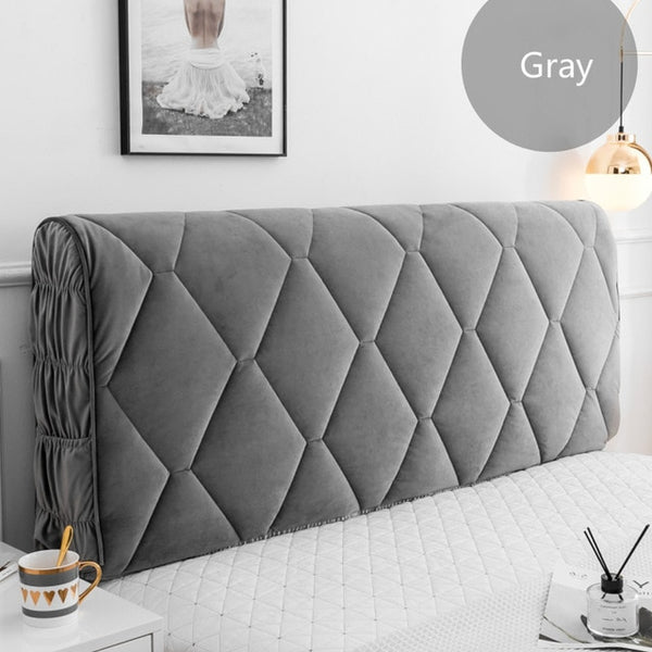 Luxury Velvet Bedhead Headboard Covers - shopcouchcovers.com