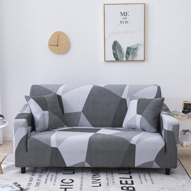 Geometric Couch Sofa Cover