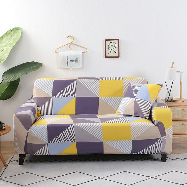 Tucson Yellow Couch Sofa Cover