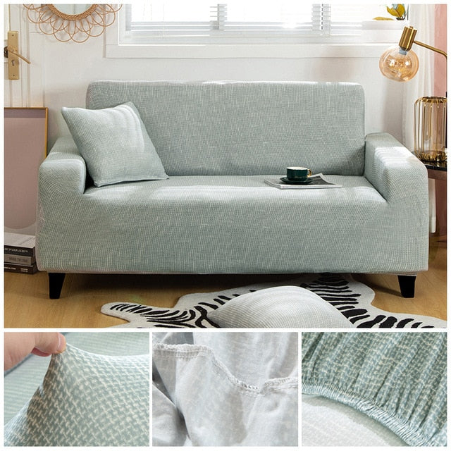 Boston Sage Couch Cover Sofa Slipcover