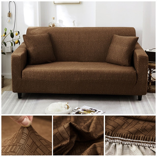 Boston Mocha Couch Cover Sofa Slipcover