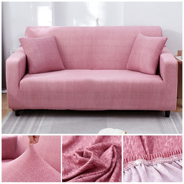 Boston Pink Couch Cover Sofa Slipcover