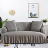 Ruffled Skirt Couch Cover Slipcover - shopcouchcovers.com