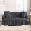 Ruffled Skirt Couch Cover Slipcover - shopcouchcovers.com