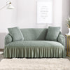Ruffled Skirt Couch Cover Slipcover - shopcouchcovers.com