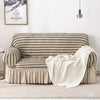 Ruffled Skirt Couch Cover Slipcover - shopcouchcovers.com