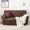 Ruffled Skirt Couch Cover Slipcover - shopcouchcovers.com