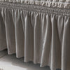Ruffled Skirt Couch Cover Slipcover - shopcouchcovers.com