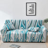 Aqua Swirl Couch Cover Slipcover - shopcouchcovers.com